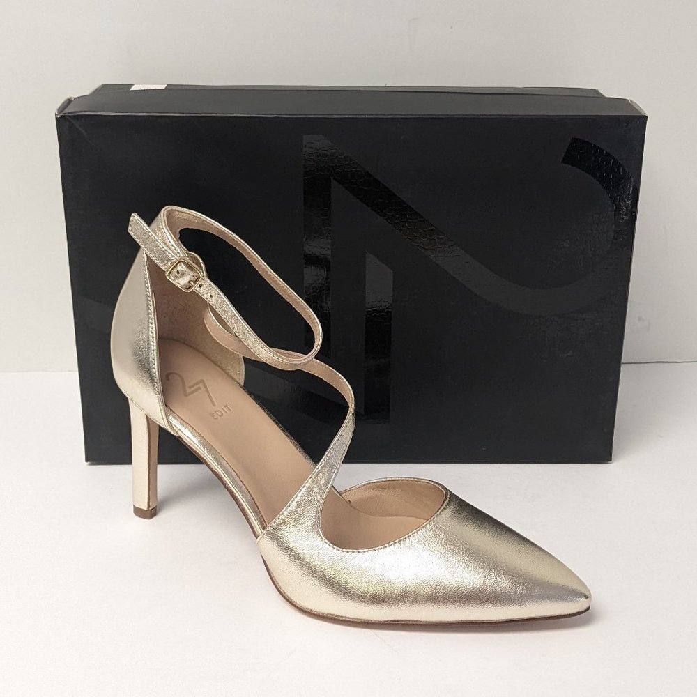 Naturalizer 27 Edit Abilyn Pumps, Silver Leather, Women's
